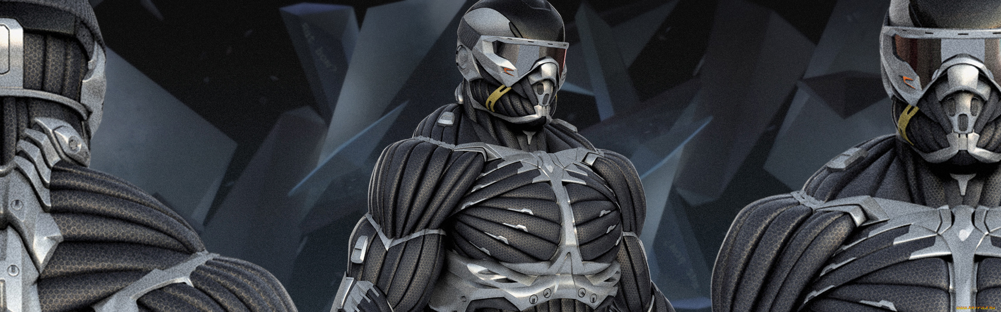 crysis, dual, widescreen, , 